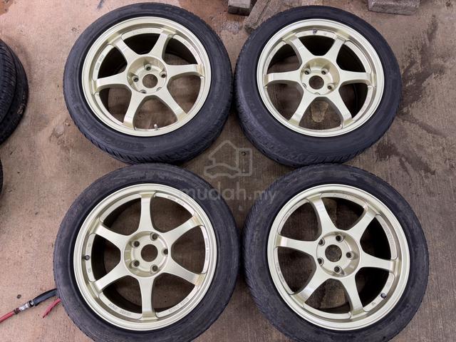 Sport Rim Second SSR Type C 17 Inch 5x112 5x114.3 - photo 3 of 6