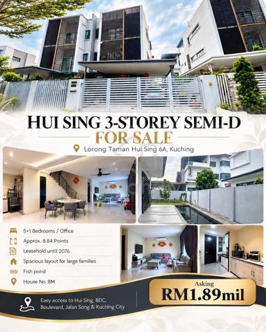 Hui Sing 3-Storey Semi-D For Sale 1