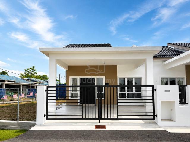 Bumi Lot 100% Loan🔥 Single Storey Batu Berendam Near Bachang Infineon 1