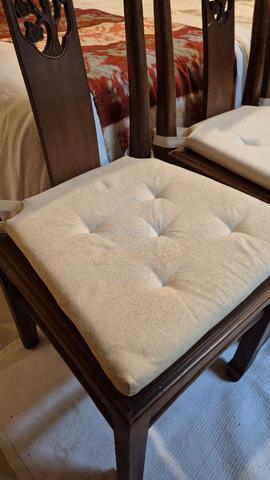 Imported Thai Solid Wood Oriental Dining Chairs - photo 6 of 6