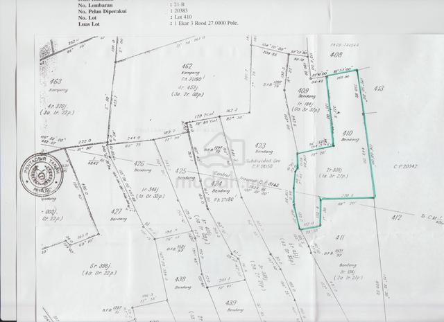 Tanah sawah di Negeri Perlis, untuk dijual. 1