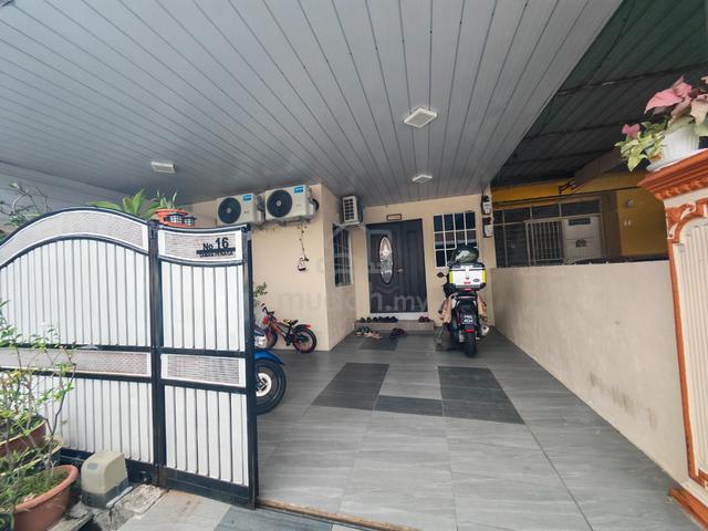 Rumah Teres Setingkat Taman Penaga kepala batas Pulau Pinang 1
