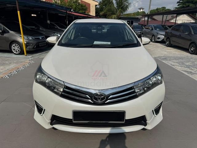 2016 Toyota COROLLA 1.8 ALTIS E MY14 E170 - 2
