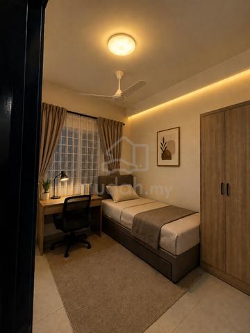 Premium Room Rental SINGLE FREE WiFi PARKING ✅ KITA BAYU @ CYBERSOUTH 1
