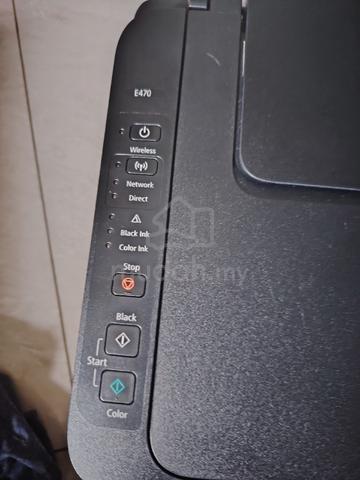 Canon E470 wifi printer, scan, copy  - photo 2 of 3