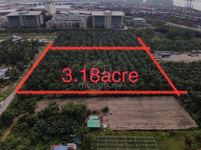 Tanah Cantik Rata 3.18 Ekar Kampung Perigi Nenas Pulau Indah Klang 1