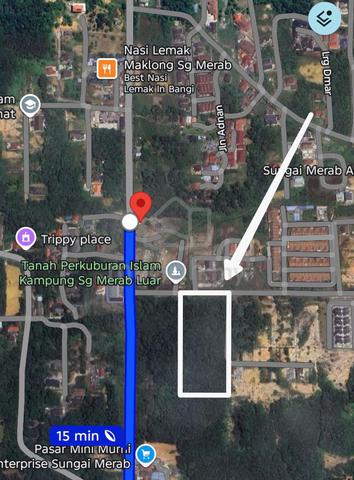 3.36acre Residential Land Sungai Merab Bangi 1