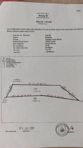 Tanah untuk dijual segera 1