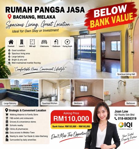 Rumah Pangsa Sri Bachang (Jasa) 1