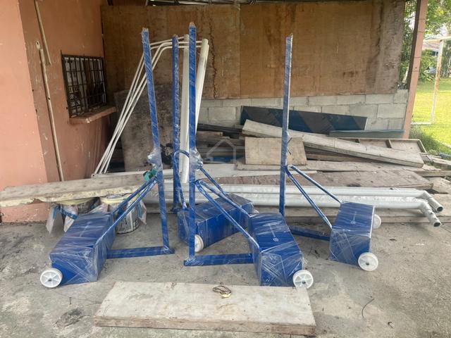 Badminton Takraw Post with Weight Wheels  - photo 3 of 4