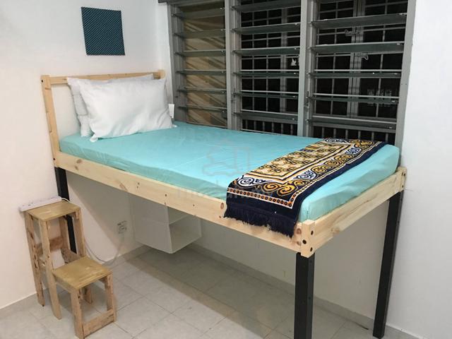 TERMURAH bilik untuk lelaki fully furnished, Sri Nilam Apartment 1