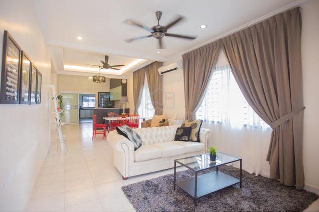 Taman Molek Ponderosa 1.5 storey terrace corner fully renovated 1