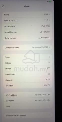 Ipad A16 untuk dilepaskan - photo 3 of 4