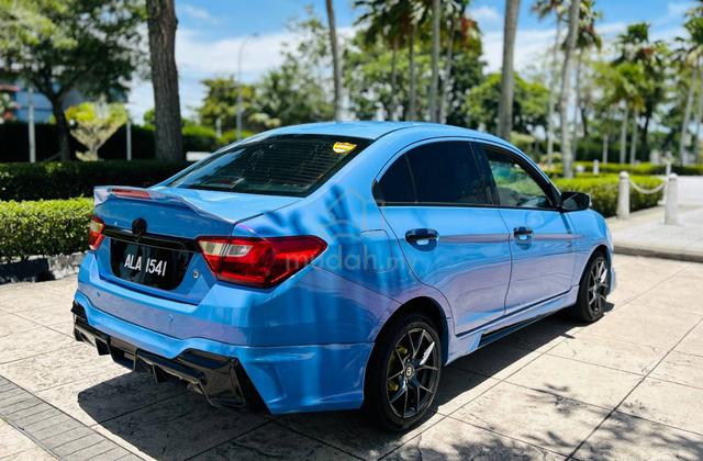 SAGA CVT 1.3(auto) 2018-SOFT THAI BLUE PURPLE CUN! - 5