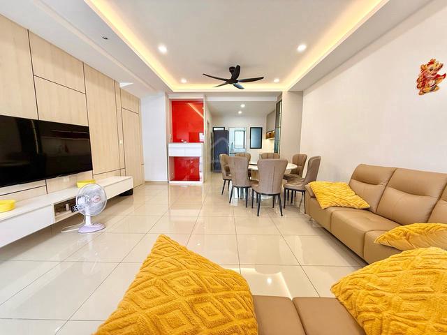 Fully Reno Setia Alam Bywater double storey 1