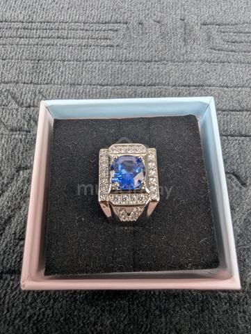 Cincin Permata Zircon Biru - photo 3 of 5