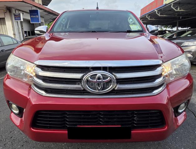 2017 Toyota HILUX DC 2.4 M G VNT 4WD (MT) (4X4)❤️❤ - 2