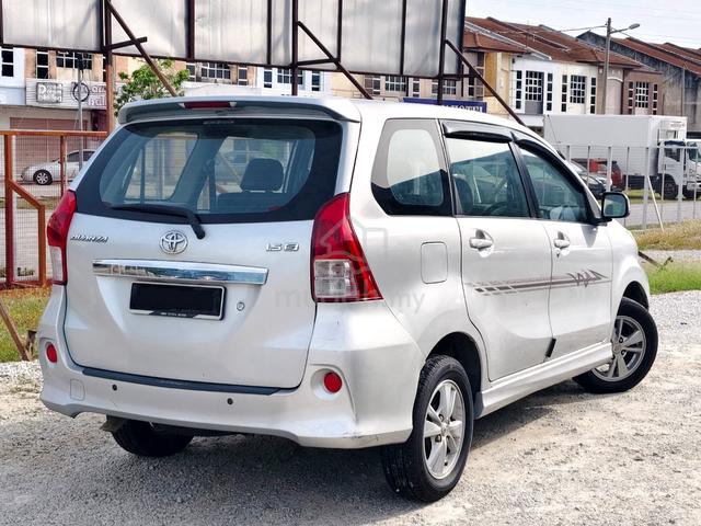 2012 Toyota Avanza 1.5 S (A) 2-Years Warranty - 2