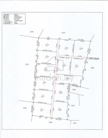 Tanah 1 ekar Kebun Getah Rambai Kubor Panjang 4