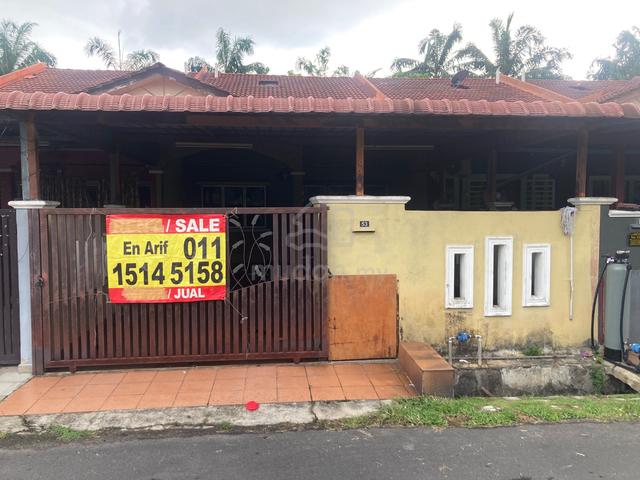 TERES 1 TINGKAT UTK DIJUAL @ JLN KASBAN, MERU, KITCHEN EXTENDEd 1