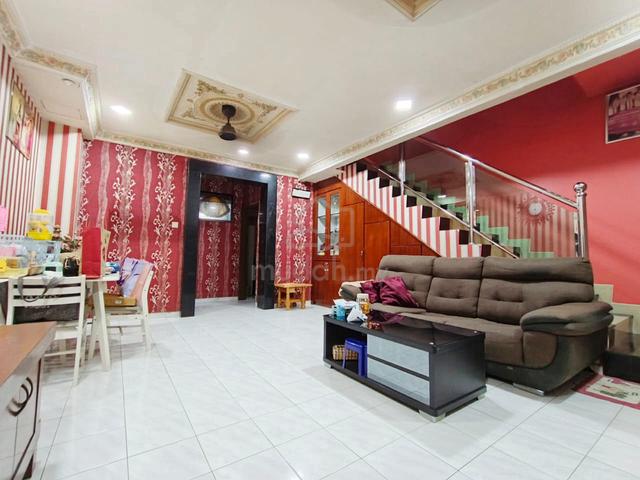 Fully Furnished Double Storey Terrace House in Jalan Indah 1