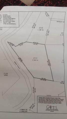 Tanah 2.913 Hektar ,Untuk Dijual di Kg Air Kerilla, Tanah Merah 1