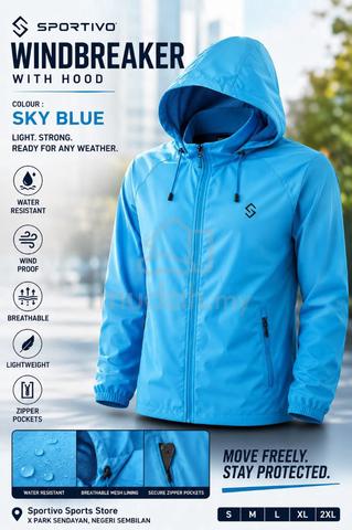 Sportivo Windbreaker with hood and four pocket - photo 5 of 6