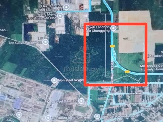 Sepang Heavy Indutsrail Zone 85 acres. Mainroad. 1