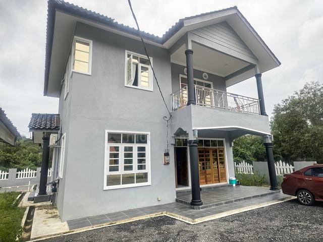 Rumah BANGLO CANTIK 2TINGKAT TEPI JALAN UTAMA KG DARAT BATU RAKIT 1