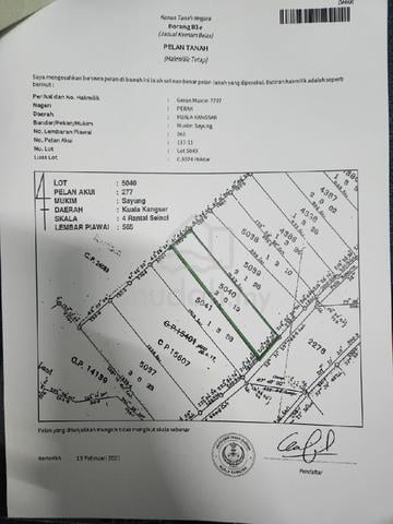 tanah kg buaya 1