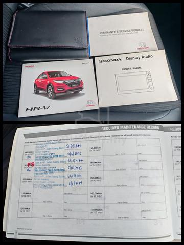 {2019} Honda HR-V 1.8 E (A) FULL SERVICE RECORD - 2