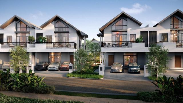Araya Garden 2 Storey Superlink House ๐ Alamesra | Modern Concept 1