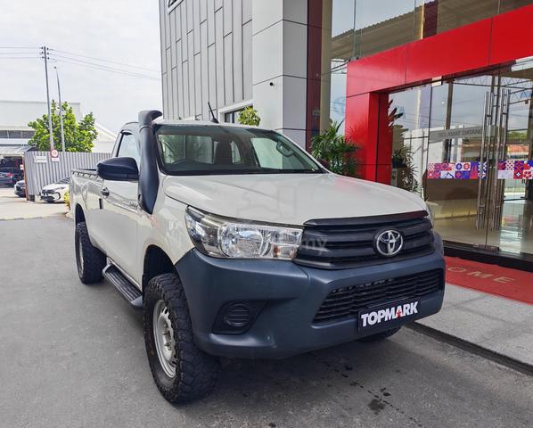 2022 Toyota HILUX 2.4 SINGLE CAB (M)4X4 FULL LOAN - 1