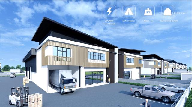 Sungai Bakap Industrial Park Semi D Warehouse Factory Sungai Jawi Sale 1