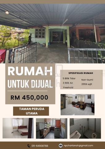 Rumah Untuk Dijual Taman Peruda Utama, Sungai Petani 1
