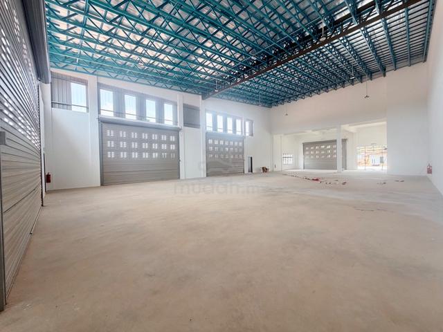211k Cash Back Facing Main Road FREEHOLD 2 Sty Factory Merlimau Melaka 1