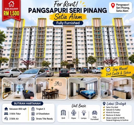 Seri Pinang Apartments @ Setia Alam 1