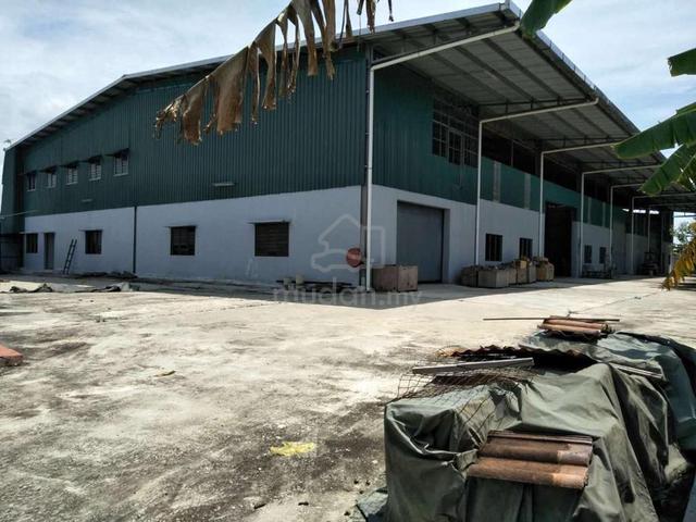 Penaga Detach Factory ll Big Land ll Beside Big Road ll 1