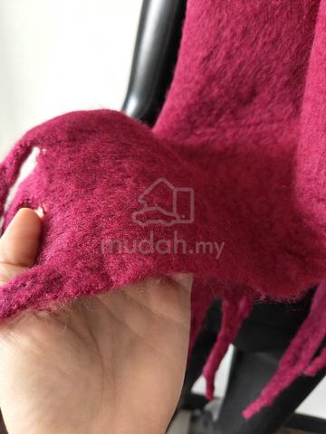 Winter long warm scarf Wool-blend - photo 4 of 5