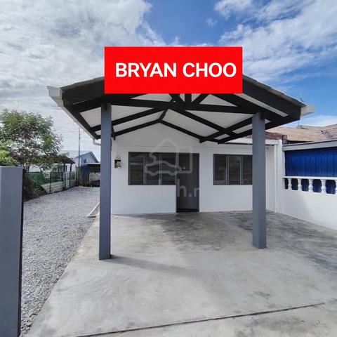 SINGLE STOREY CORNER TERRACE HOUSE FOR SALE At MALIHAH KUCHING SARAWAK 1
