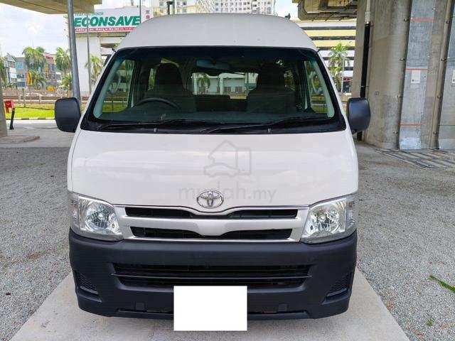 2012 Toyota Hiace 2.5 (M) Window Van High Roof - 2