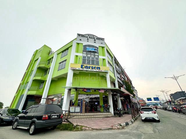 Kedai sewa cornerlot facing mainroad Jalan Alsagoff, Pontian 1