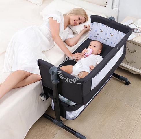 Katil baby outlet side bed