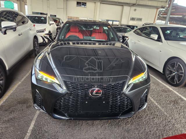 2022 Lexus IS300 F Sport Red Leather Seat Interior - 1