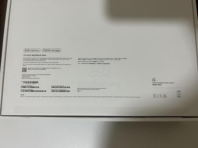 Macbook Neo Lime Green 256gb - photo 5 of 5
