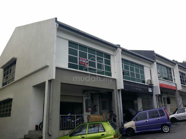 Rare End-Lot 1.5-Storey Shop Facing Main Road Taman Mega Jaya Cheras 1
