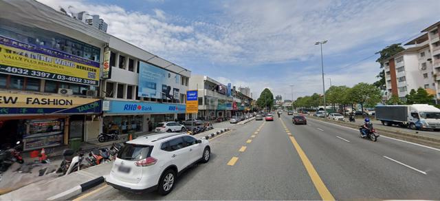 setapak jalan genting kelang 2 sty shoplot facing main-road,,near bank 1