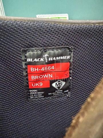 BLACK HAMMER BH-4664 original safety boots 9UK NEW - photo 2 of 3