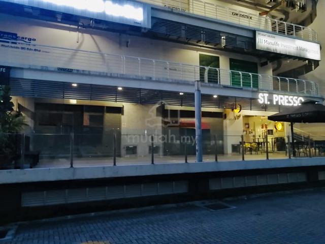 Ground Floor Shoplot with Alfresco at Elit Avenue 2874sf 1