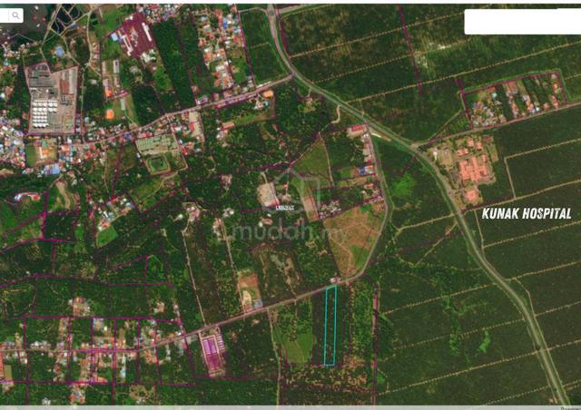 Flat Land 5.05A For Sale | Near Kunak Hospital 🔥 1